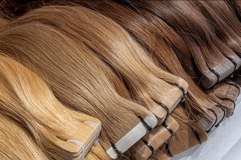 European Blonde Hair Extensions - Virgin, Non-Virgin, Remy Cuticle - wide 2